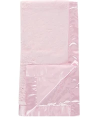 Little Me Baby Girls Plush Stroller Blanket