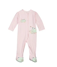 Little Me Baby Girls Sweet Frogs Footie Set