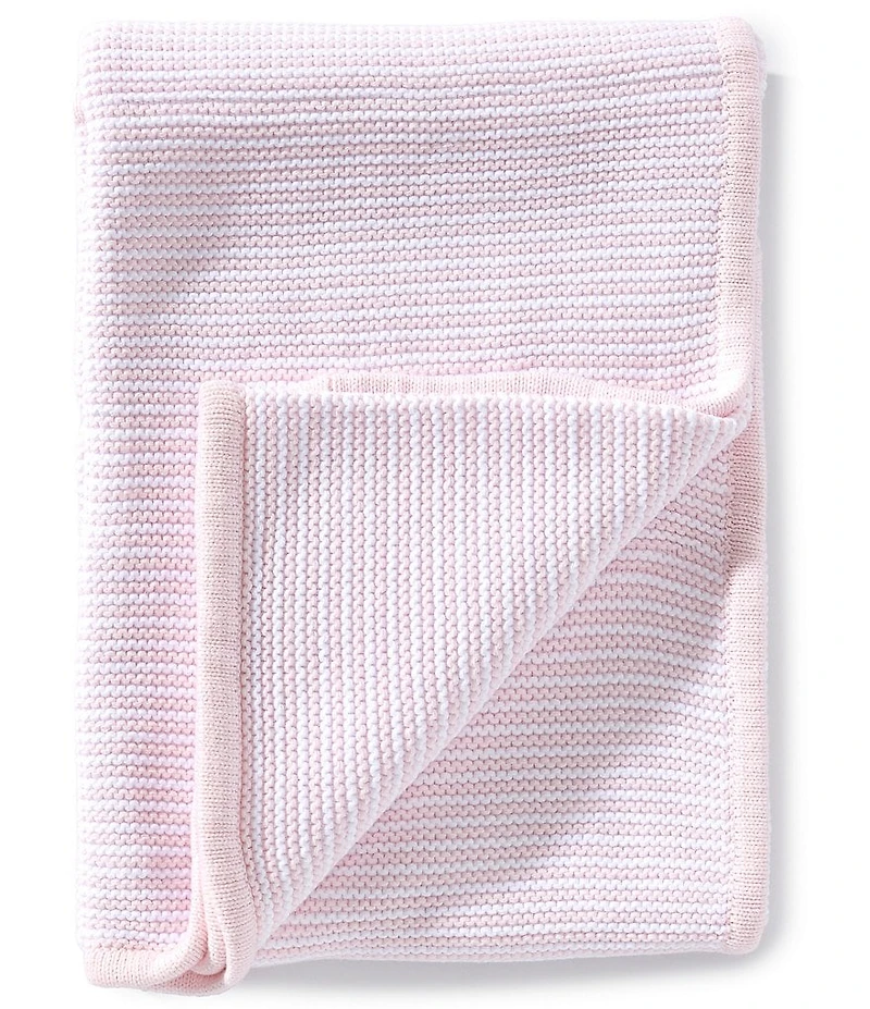 Little Me Baby Girls Textured Receiving Blanket