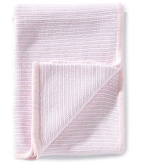Little Me Baby Girls Textured Receiving Blanket