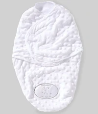 Little Me Babys Wearable Blanket Welcome to the World White