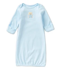 Little Me Baby Boys Cute Bear Gown