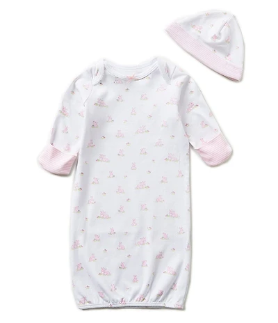Little Me Baby Girls Newborn Baby Bunnies Gown