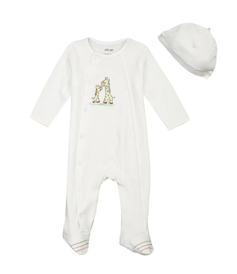 Little Me Baby Giraffe Footie Set