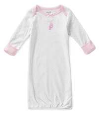 Little Me Baby Girls Prima Newborn-3 Months Ballerina Sleeper Gown