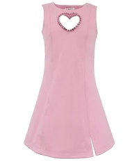 Lola + The Boys Little/Big Girls Crystal Heart Dress