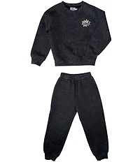 Lola + The Boys Little/Big Boys Long Sleeve That Is Cool Pullover & Joggers Set