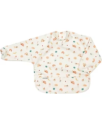 Loulou Lollipop Baby French Breakfast Long Sleeve Bib