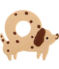 Loulou Lollipop Babys Pretzel Dog Teether