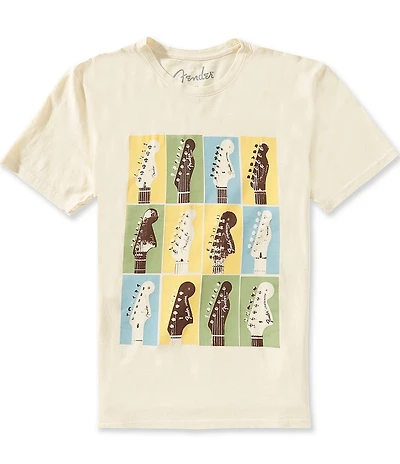 Lucky Brand Fender Repeat Short Sleeve T-Shirt