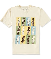 Lucky Brand Fender Repeat Short Sleeve T-Shirt