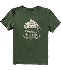 Lucky Brand Irish Coffee Short Sleeve Jersey T-Shirt