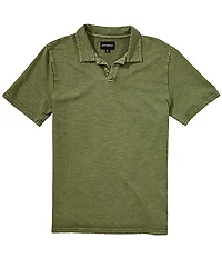 Lucky Brand Short Sleeve Jacquard Slub Jersey Shirt