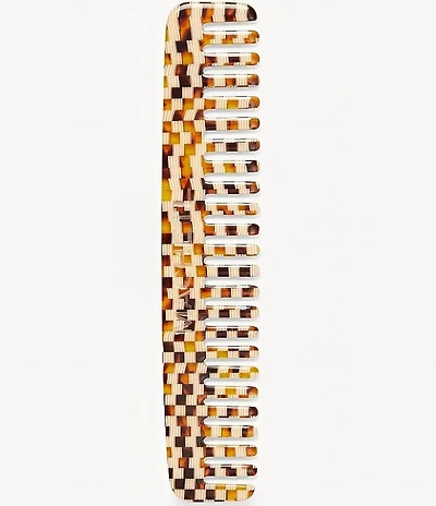 MACHETE No. 3 Tortoise Check Hair Comb