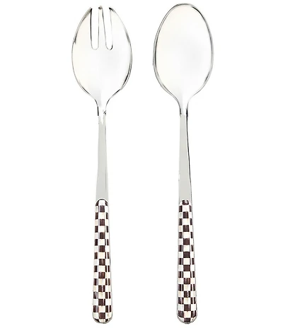 MacKenzie-Childs Check® Bistro Salad Serving Set