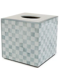 MacKenzie-Childs Check Glass Boutique Tissue Cover