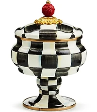 MacKenzie-Childs Check Curiosity Pot