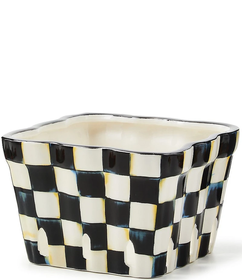 MacKenzie-Childs Check Farmhouse Berry Basket