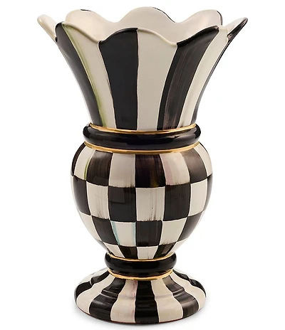MacKenzie-Childs Courtly Check Small Great Vase