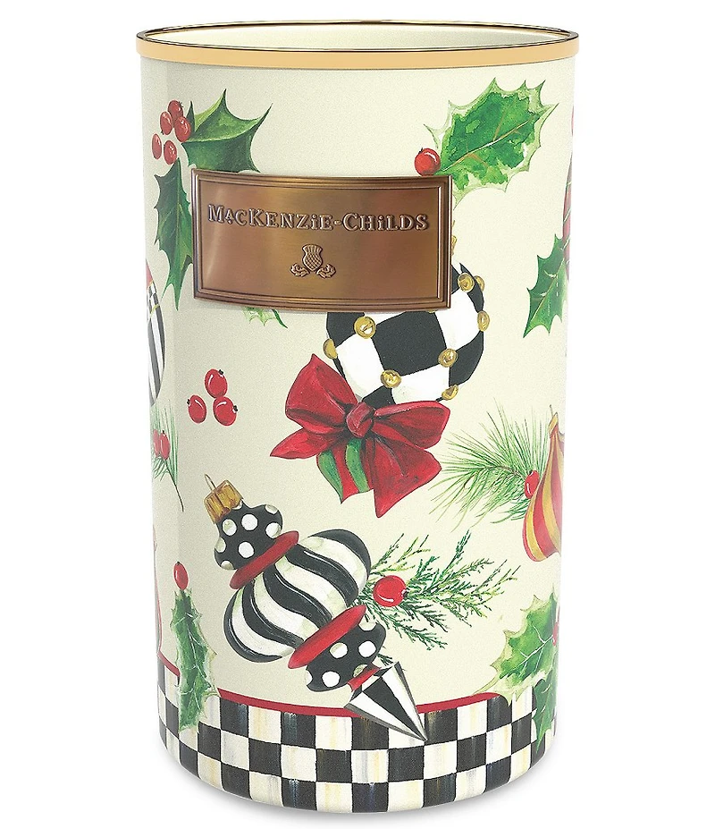 MacKenzie-Childs Deck The Halls Holiday Utensil Holder