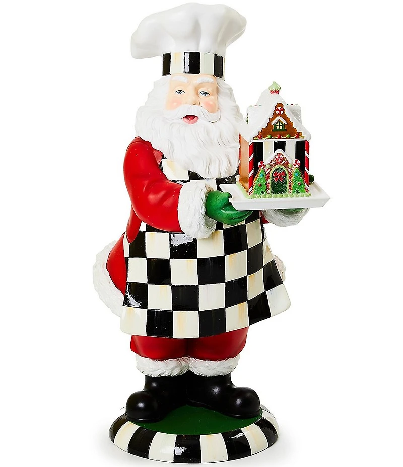 MacKenzie-Childs Bake Shop Santa Figurine