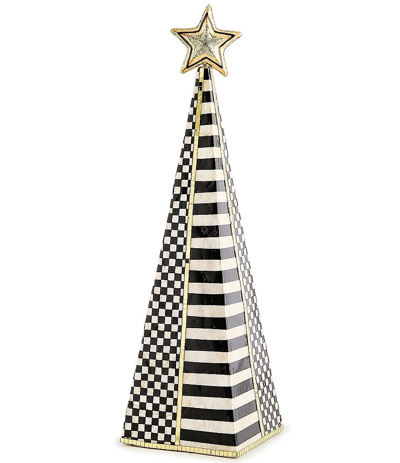 MacKenzie-Childs Holiday Collection Courtly Noel Capiz Tree