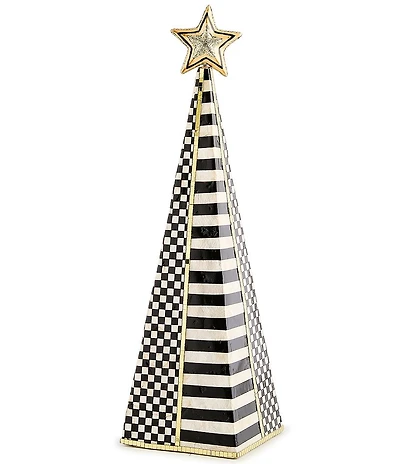 MacKenzie-Childs Holiday Collection Courtly Noel Capiz Tree