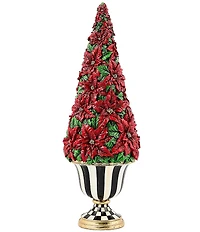 MacKenzie-Childs Holiday Collection Illuminated Poinsettia Tree