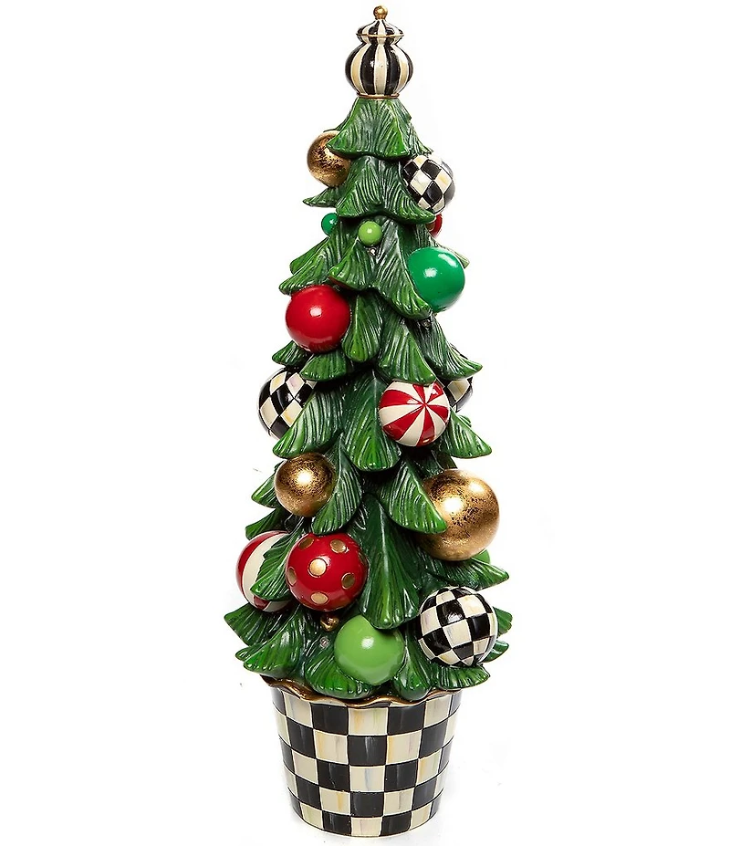 MacKenzie-Childs Holiday Collection Jolly Holiday Illuminated Tree