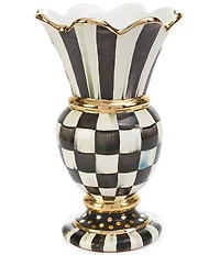 MacKenzie-Childs Limited Courtly Check Great Sculpture Vase