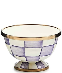 MacKenzie-Childs Check Enamel Little Sugar Bowl