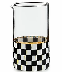 MacKenzie-Childs Check Mixing Glass