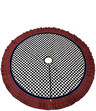 MacKenzie-Childs Timeless Tartan Collection Tree Skirt
