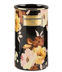 MacKenzie-Childs Wild Rose Brown Utensil Holder
