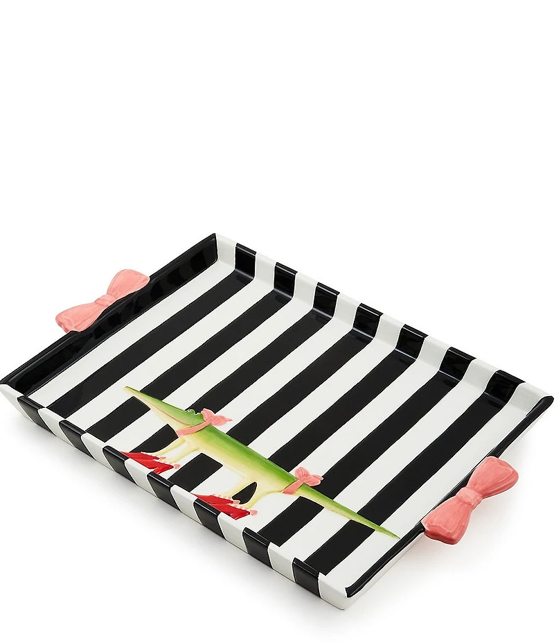 MacKenzie-Childs x Patience Brewster Gloria Alligator Serving Tray