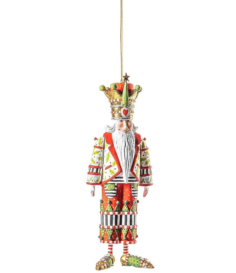 MacKenzie-Childs x Patience Brewster Holiday Collection Nutcracker Suite Nutcracker Ornament