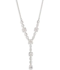 Marchesa Crystal Y Necklace