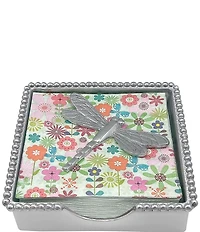 Mariposa Dragonfly Beaded Collection Napkin Box