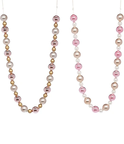 Mark Roberts Beaded Garland, Set of 2