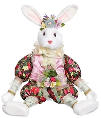 Mark Roberts Bean Bag Pillow Body Rabbit with Vest Figurine