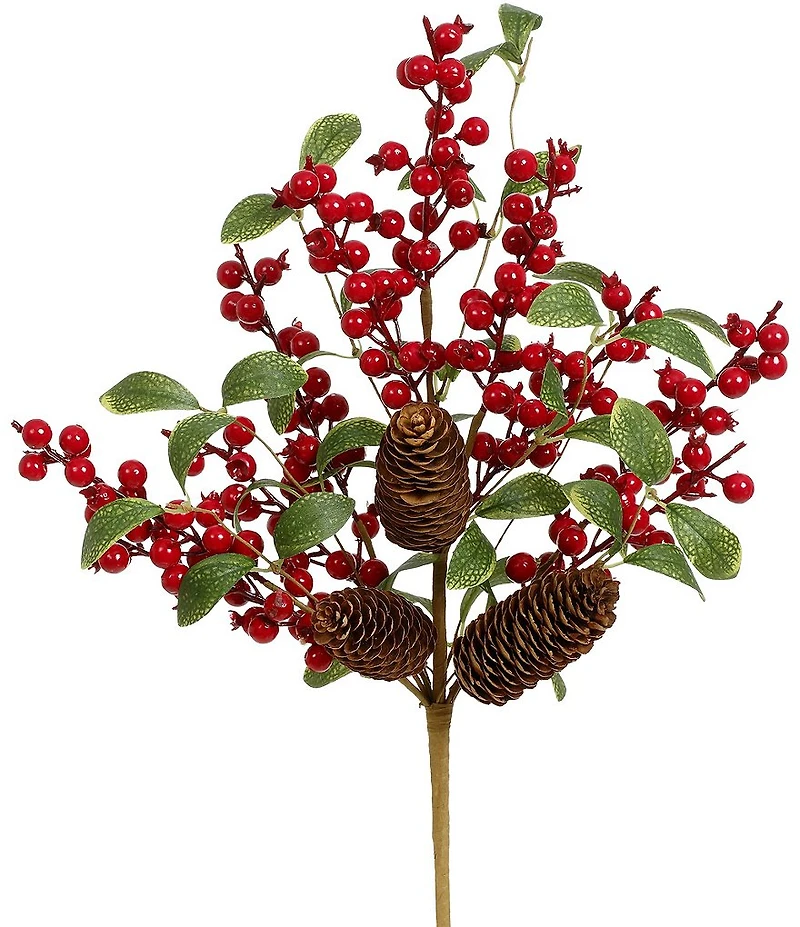 Mark Roberts Burgundy Berries Pick Set of 6