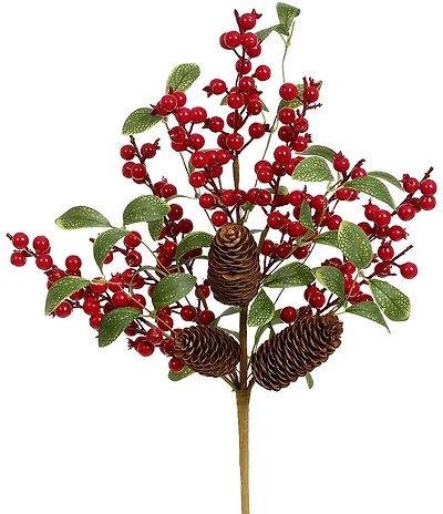Mark Roberts Burgundy Berries Pick Set of 6