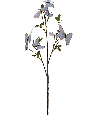 Mark Roberts Butterflies Spray Stem, Set of 6