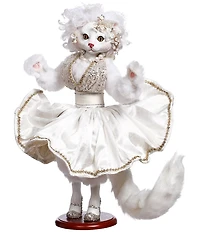 Mark Roberts Catherine Monroe Wood Stand 24.5#double; Figurine