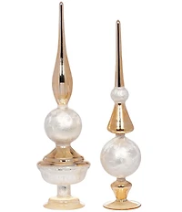 Mark Roberts Christmas Finial, Set of 2
