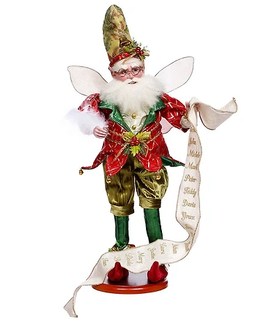 Mark Roberts Christmas Gathering Fairy Figurine On Base