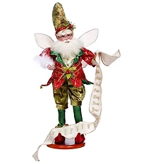 Mark Roberts Christmas Gathering Fairy Figurine On Base