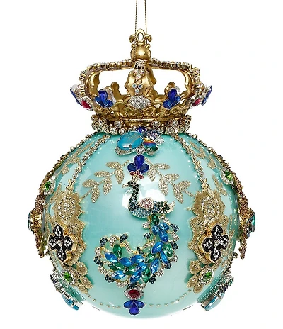 Mark Roberts Crown Jewels Ornament, Turquoise