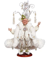 Mark Roberts Elfe De Noel Blanc Figurine