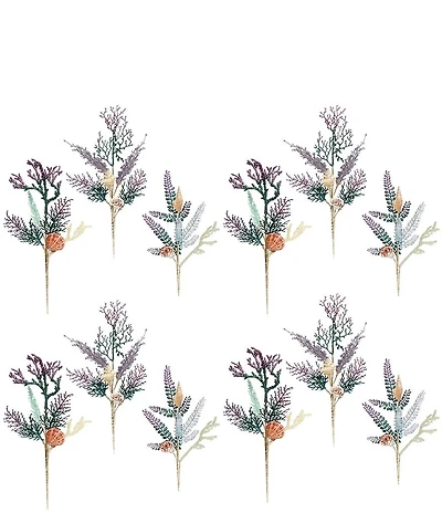 Mark Roberts Fancy with Seashell Spray Pick, Set of 12